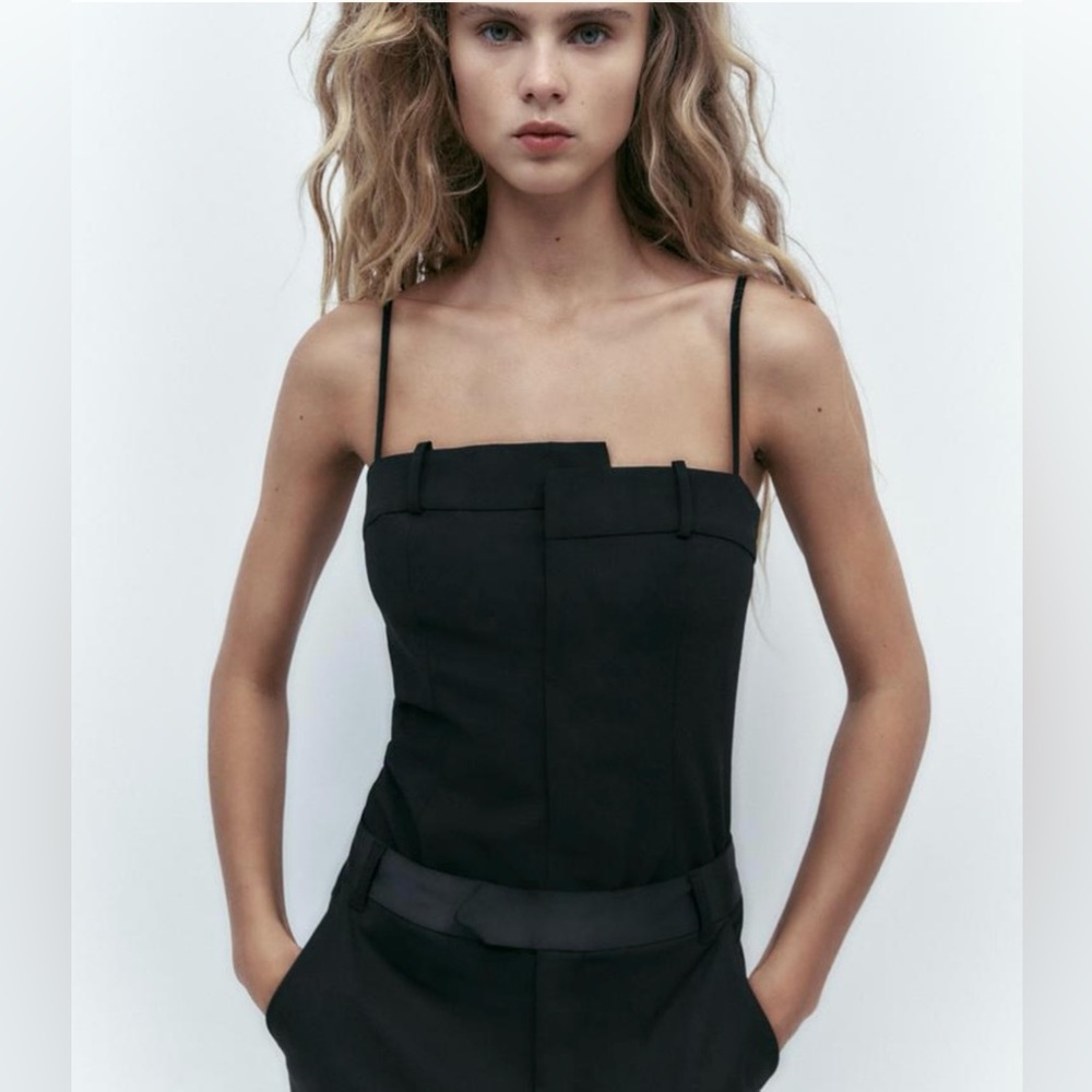 WAISTBAND EFFECT BODYSUIT
